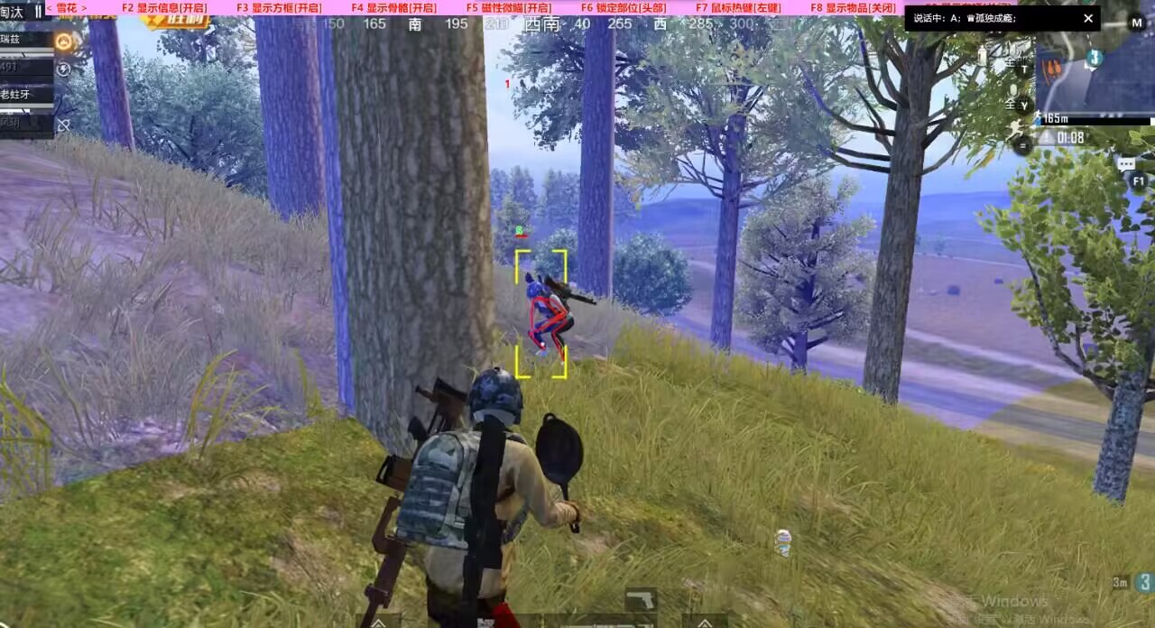 和平精英引擎直装【鹤童】发布：稳定无卡顿，观透与自瞄功能一应俱全